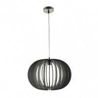 Distribuidor - Lâmpadas Diversas | Colgantes Rustica | COLGANTE OLMO 1XE27 MADERA CAFE REGX45X45 CM Ref: 156093502